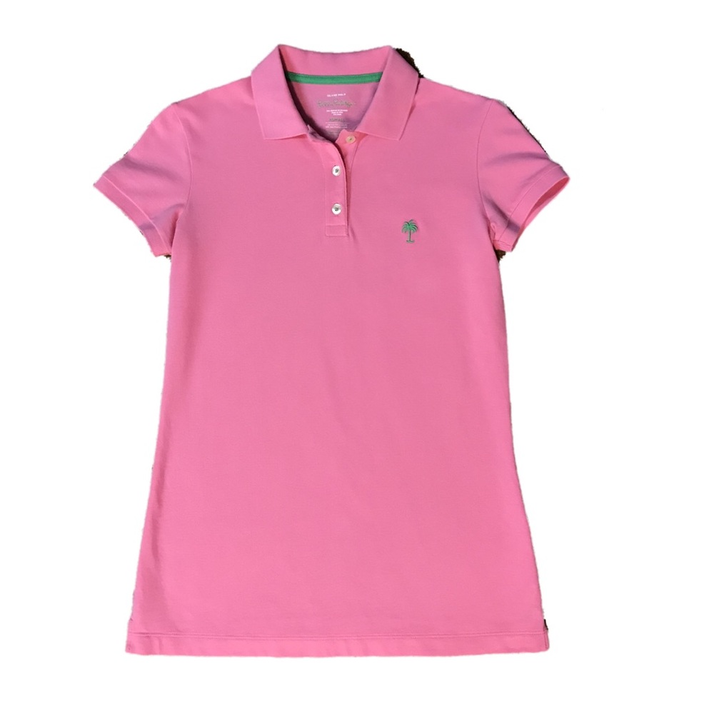 Lilly Pulitzer Pink Classic  Polo